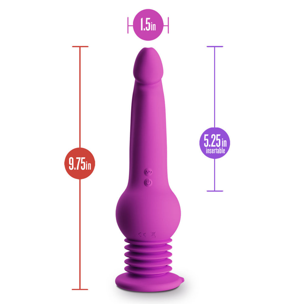 Impressions New York Gyro-Quake Dildo Purple