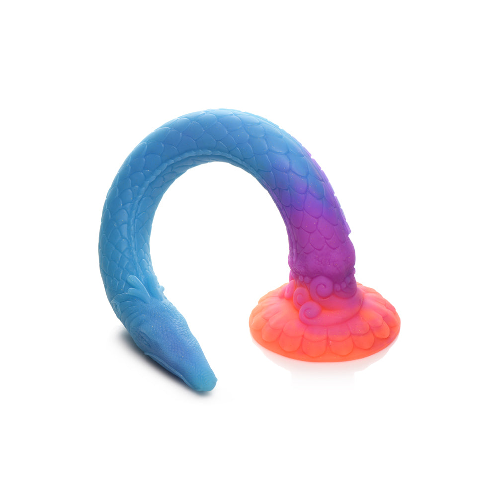 Creature Cocks Glow-In-The-Dark Silicone Dragon Dildo