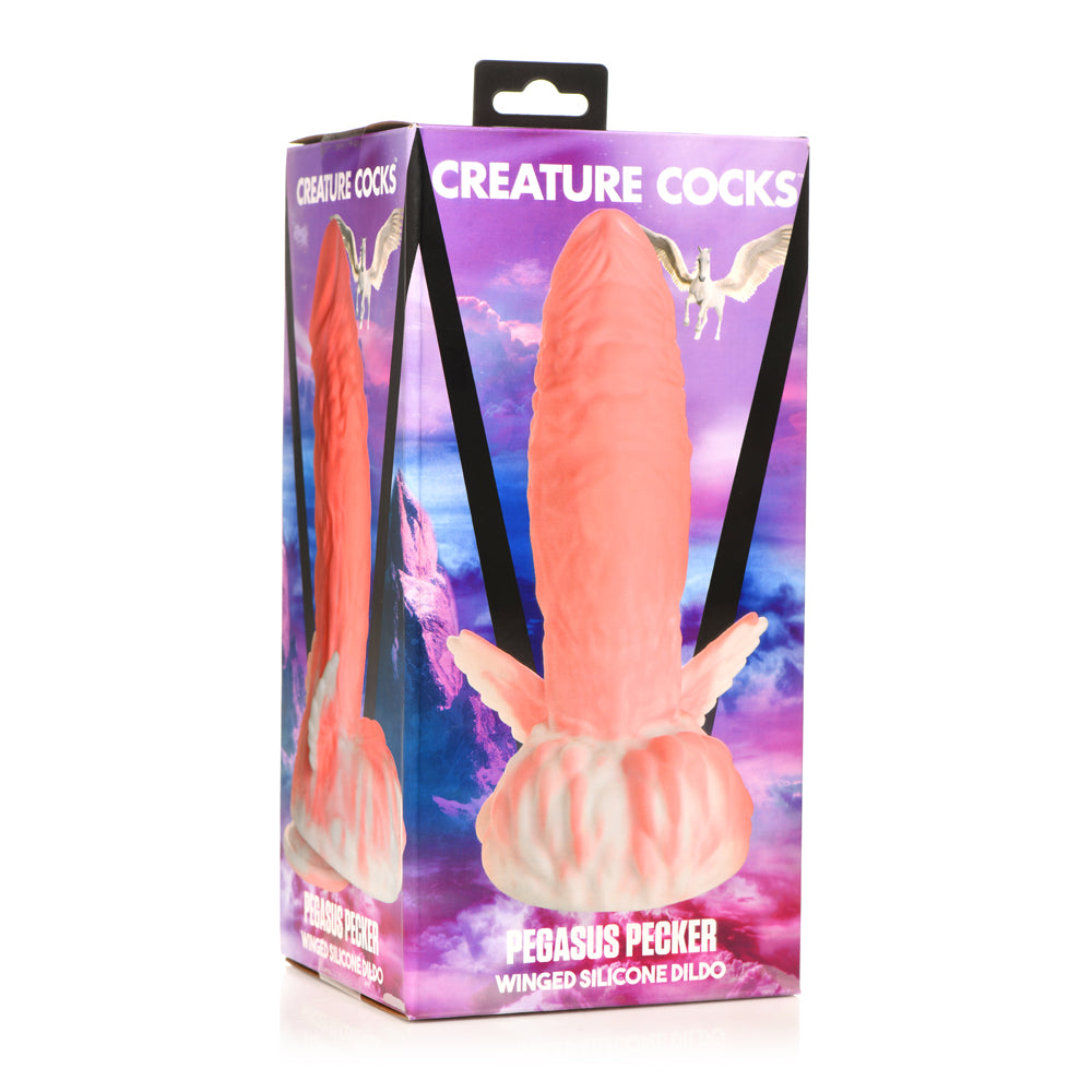 Creature Cocks Pegasus Pecker Winged Silicone Dildo