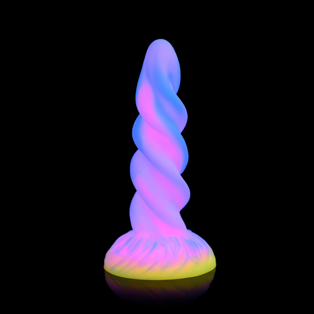 Creature Cocks Moon Rider Glow-In-The-Dark Unicorn Dildo