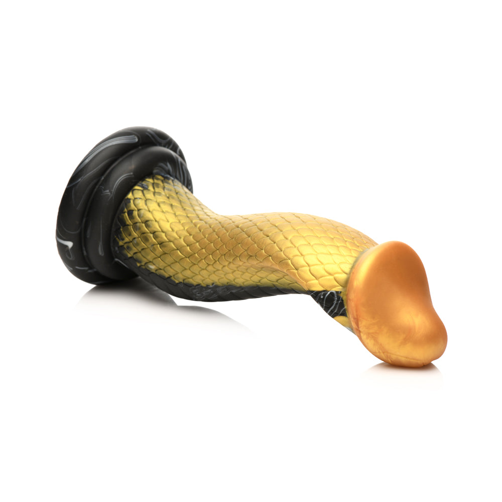 Creature Cocks Golden Snake Silicone Dildo