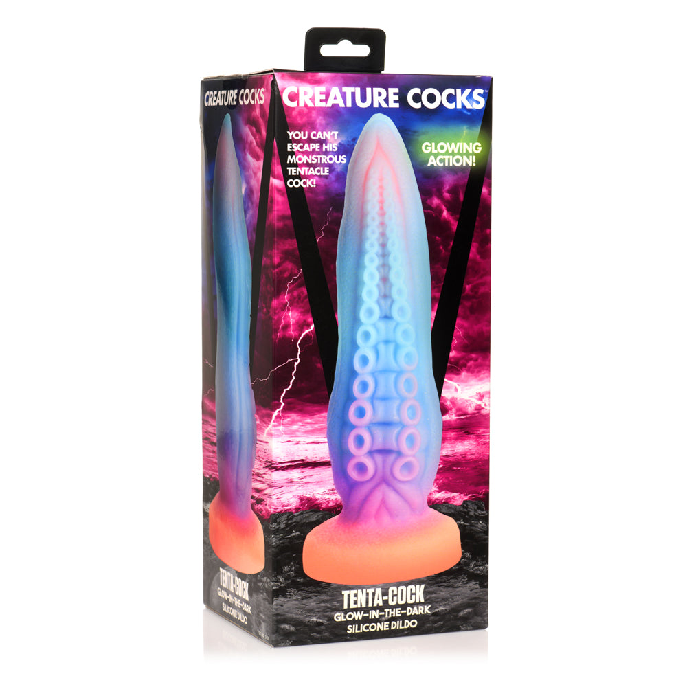 Creature Cocks Tenta-Cock Glow-In-The-Dark Silicone Dildo