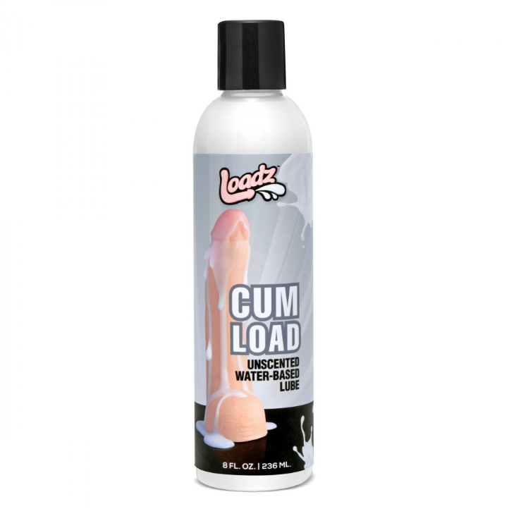 Cum Load Unscented Water-Based Semen Lube- 8 oz