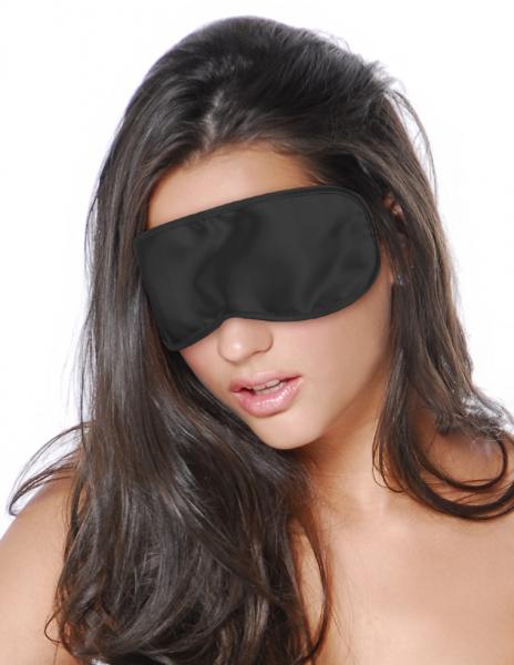 Fetish Fantasy Satin Love Mask Black O/S