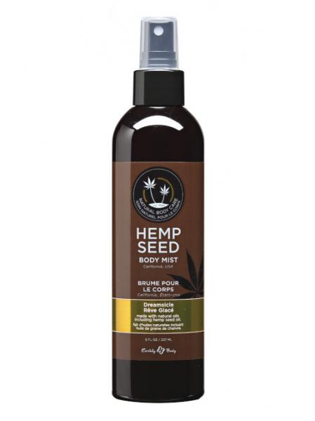 Earthly Body Hemp Seed Body Mist Dreamsicle 8oz