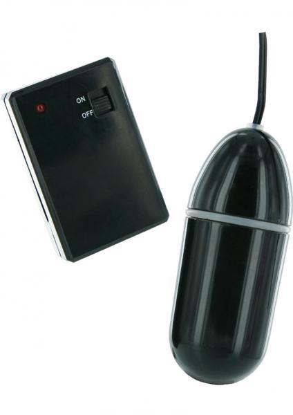 Remote Control Bullet Vibrator Black