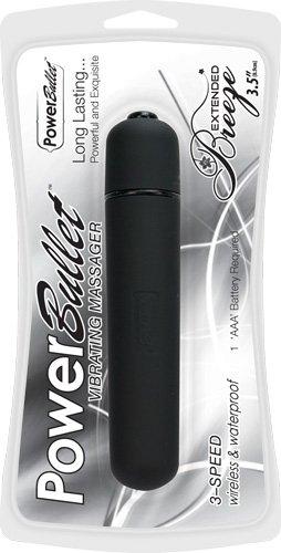 Power Bullet Breeze 3.5 inches Vibrator Black