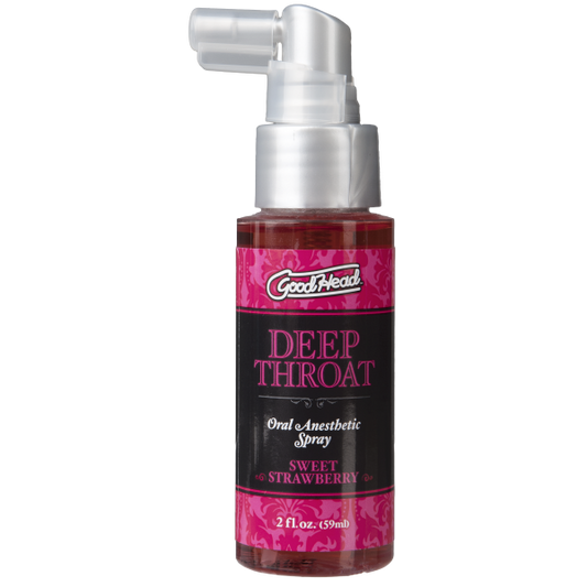 Goodhead Deep Throat Spray Sweet Strawberry 2oz