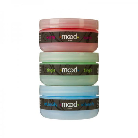 Mood Arousal Gels 3 Pack Tingle, Warm, And Intensify