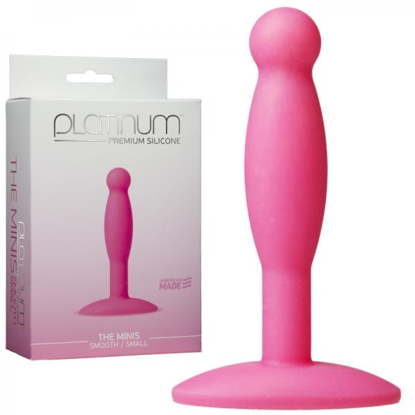 Platinum Premium Silicone The Minis Smooth Small Pink