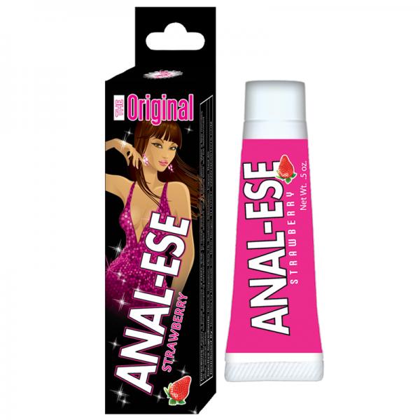 Anal-Ese Flavored Desensitizing Anal Gel Strawberry .5oz