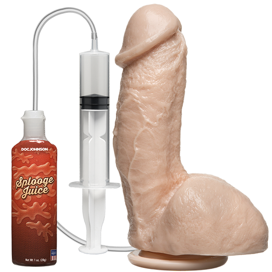 The Amazing Squirting Realistic Cock Beige