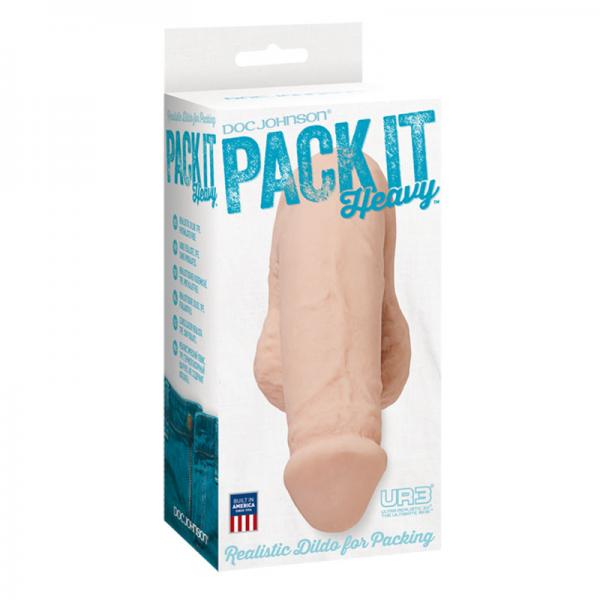 Pack It Heavy Realistic Dildo For Packing Beige