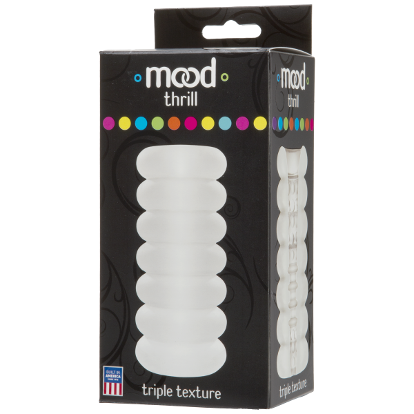 Mood Thrill Triple Texture Masturbator Frost