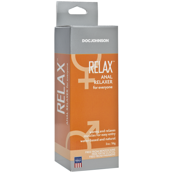 Relax Anal Relaxer for everyone 2oz Boxed