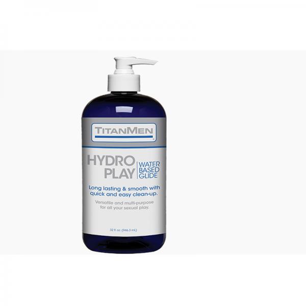 Titanmen Hydro Play Water Based Glide 32oz.