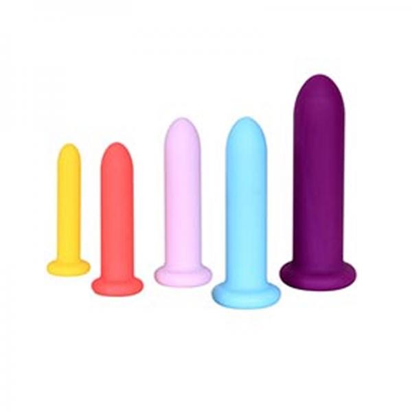 Sinclair Select Silicone Dilator Set Of 5 Dildos