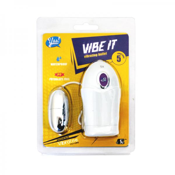 Vibe It White Bullet Vibrator