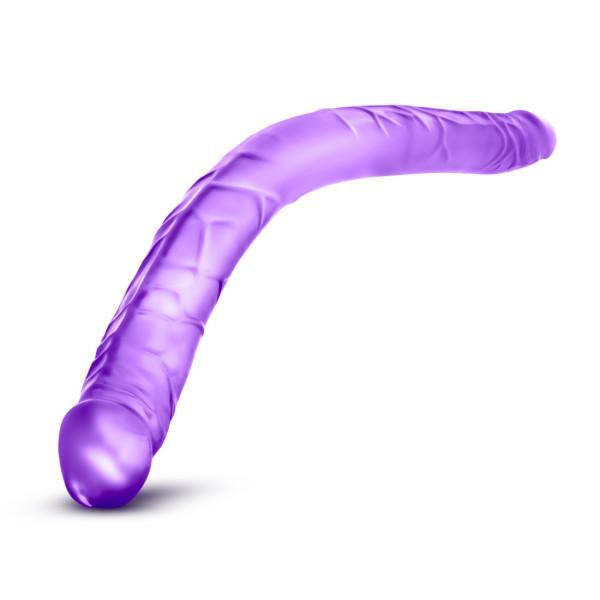 B Yours 16 inches Double Dildo Purple