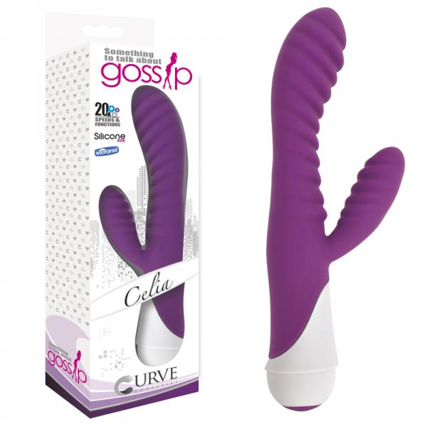 Gossip Celia Dual Motors Violet Purple Vibrator