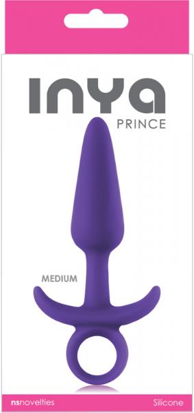 Inya Prince Medium Anal Plug Purple