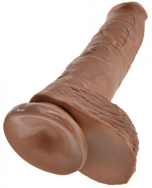 King Cock 10in Cock - Tan