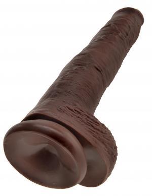 King Cock 14in Cock - Brown