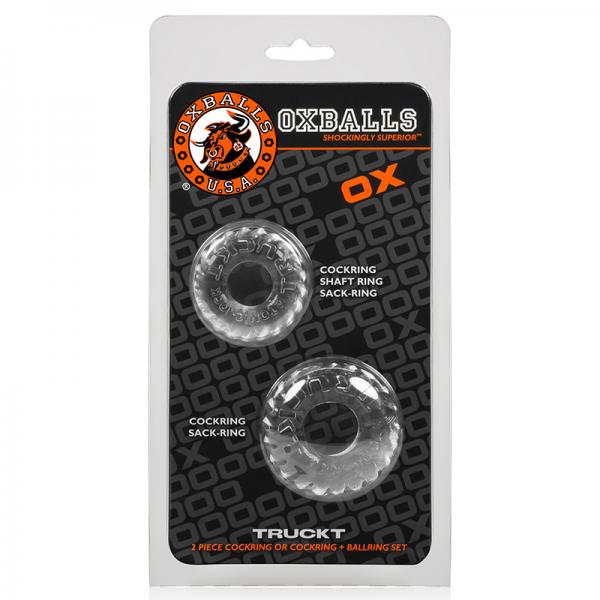 Oxballs Truckt, Cockring, Clear