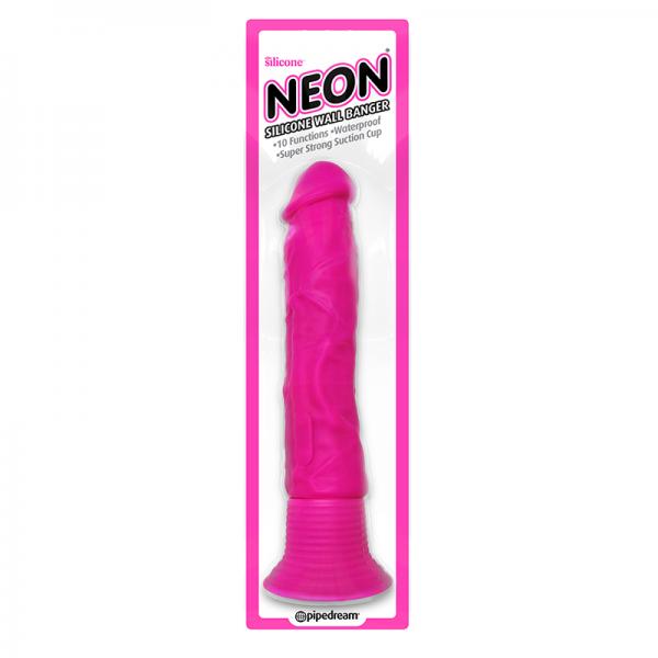 Neon Silicone Wall Banger Pink