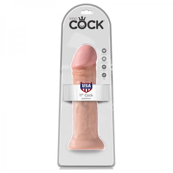 King Cock 11in Cock Flesh