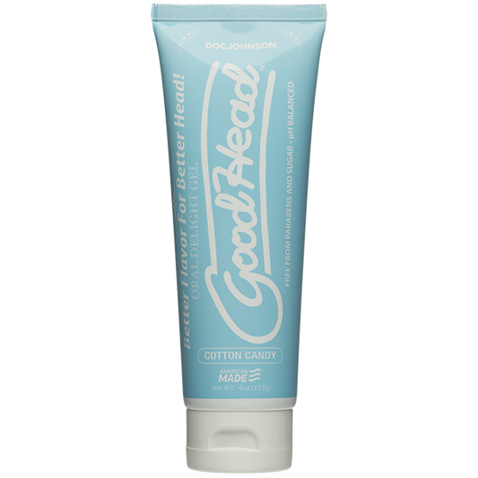 Goodhead Oral Delight Gel Cotton Candy Tube 4 fluid ounces