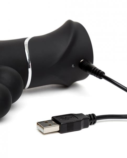 Happy Rabbit Triple Curve Black Vibrator