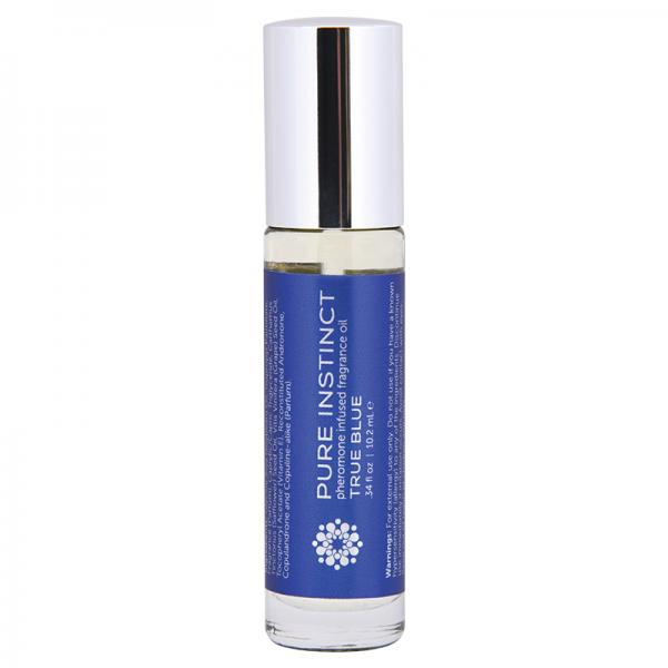 Pure Instinct Pheromone Fragrance Oil True Blue Roll On 0.34oz