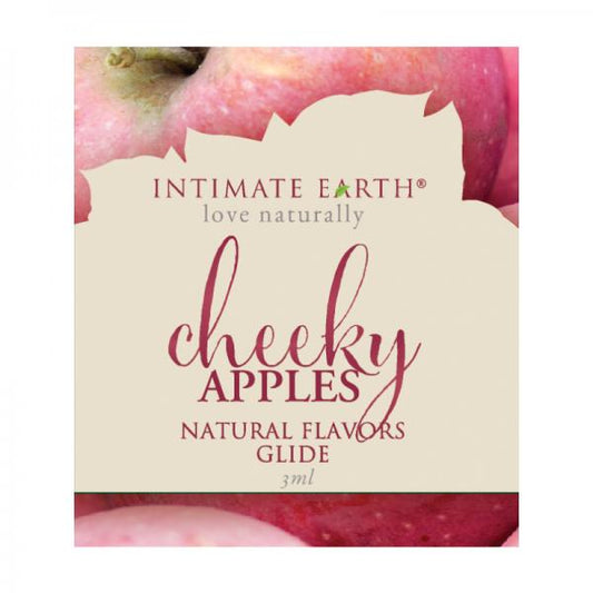 Intimate Earth Natural Flavor Glide Cheeky Apples .1oz