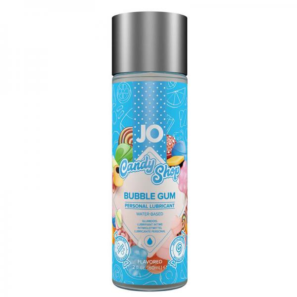 JO H20 Flavored Candy Shop Lubricant Bubble Gum 2oz