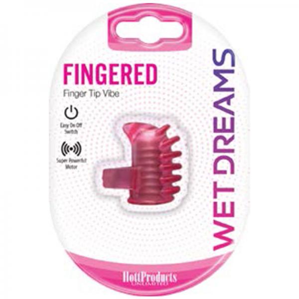 Wet Dreams Fingered Finger Tip Vibe Pink