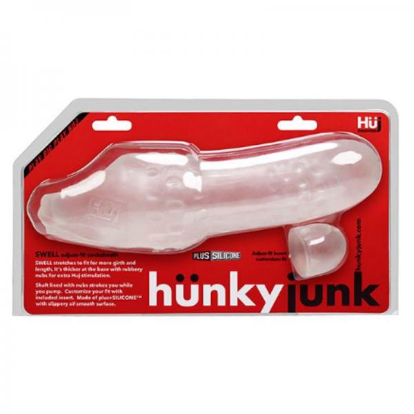 Hunkyjunk Swell Adjust Fit Cock Sheath Ice