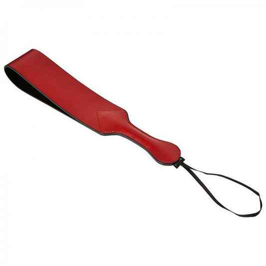 Sportsheets Saffron Loop Paddle Black Red