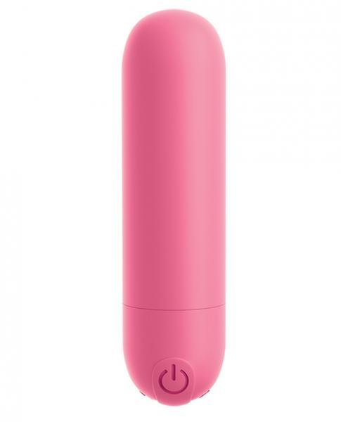 Omg! Bullets Play Rechargeable Vibrating Bullet, Pink