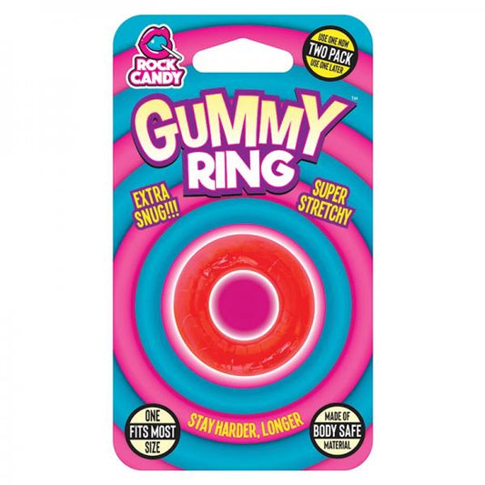 Gummy Ring - Red