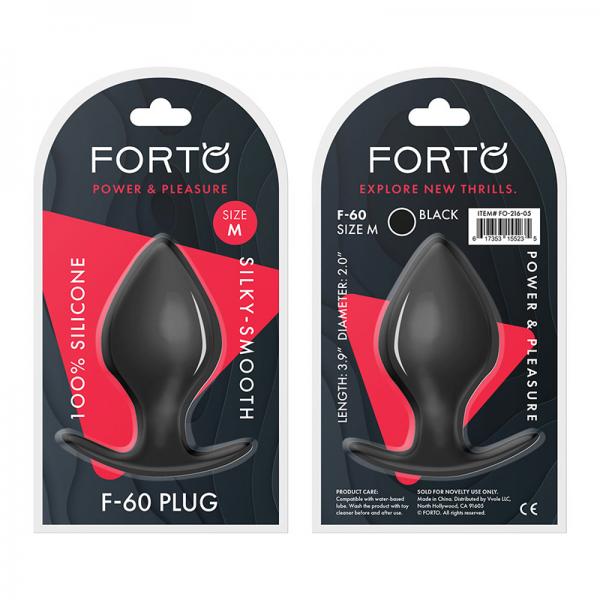 Forto F-60: Spade Med Black